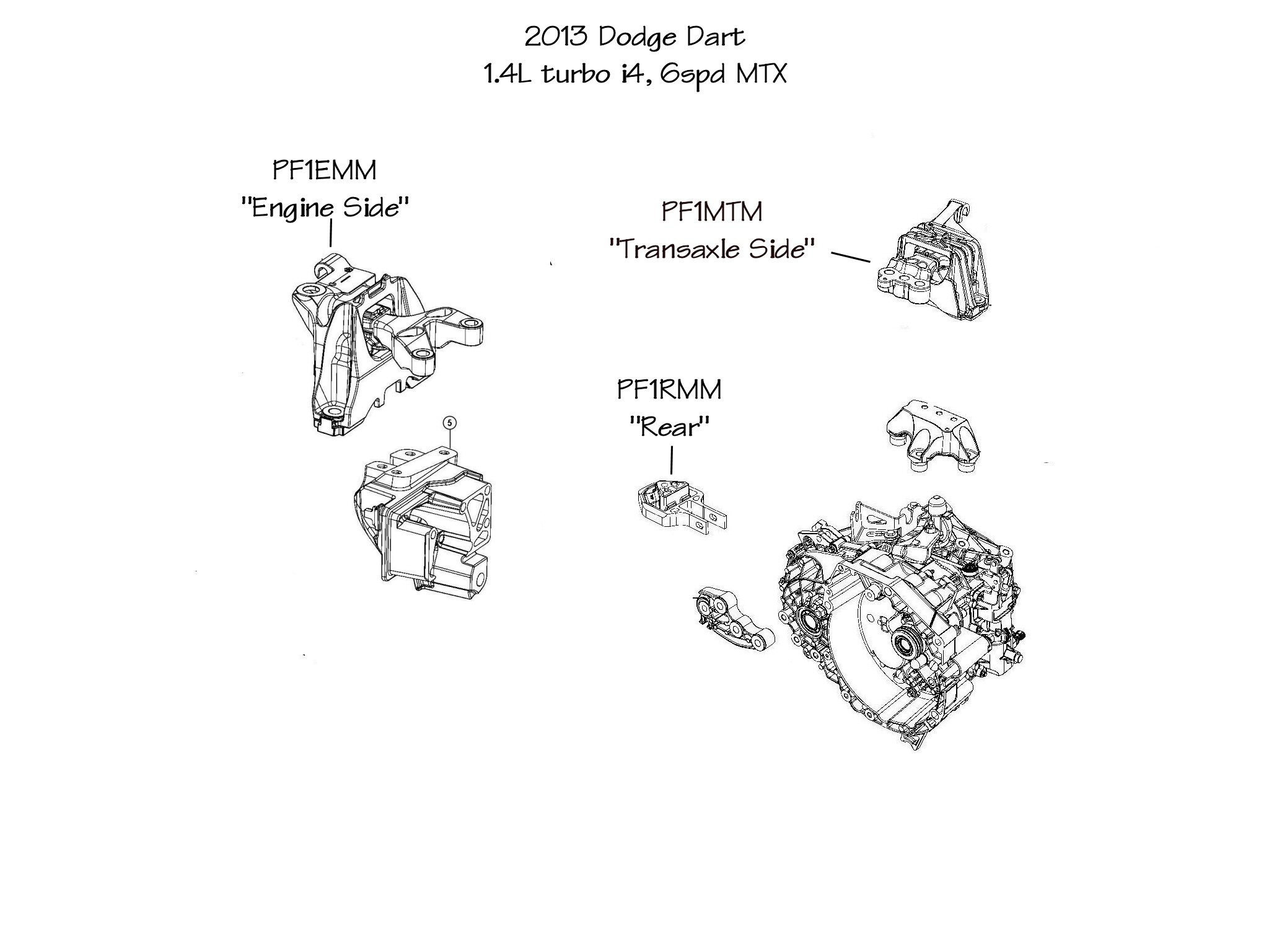 Deyeme Transmission Mount